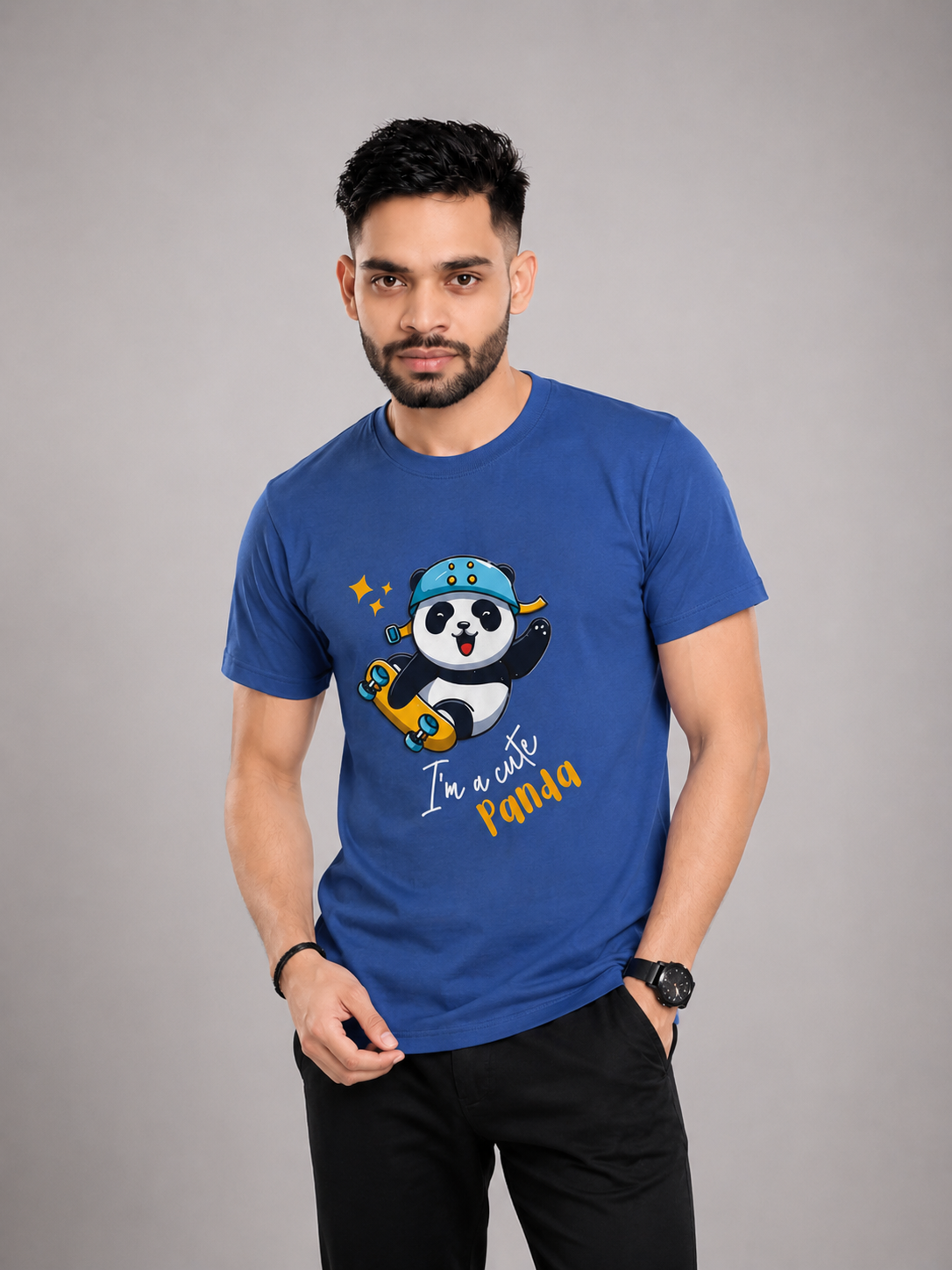 Cute Panda T Shirt - Image 4