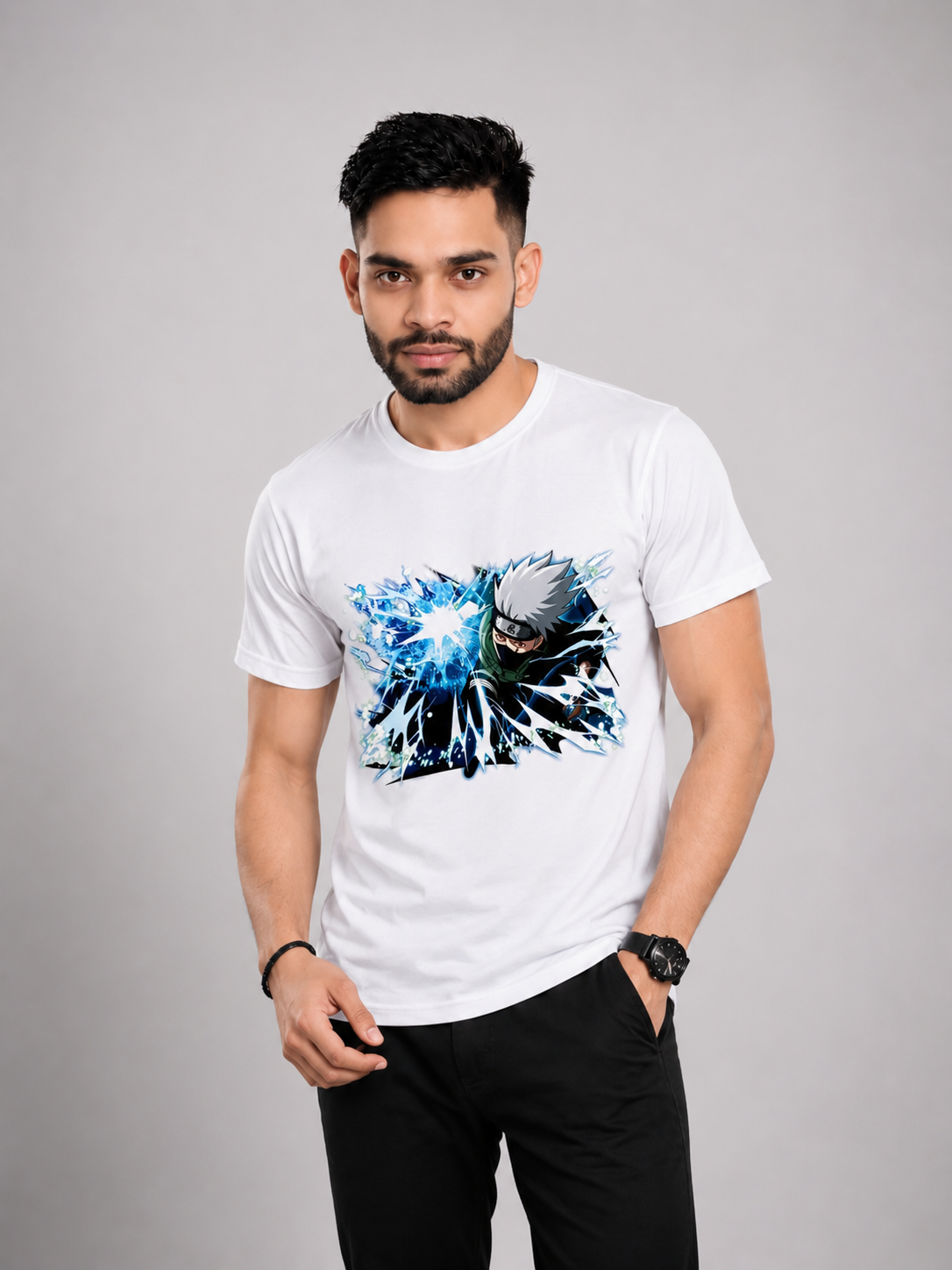 Kakashi Anime T Shirt - Image 2