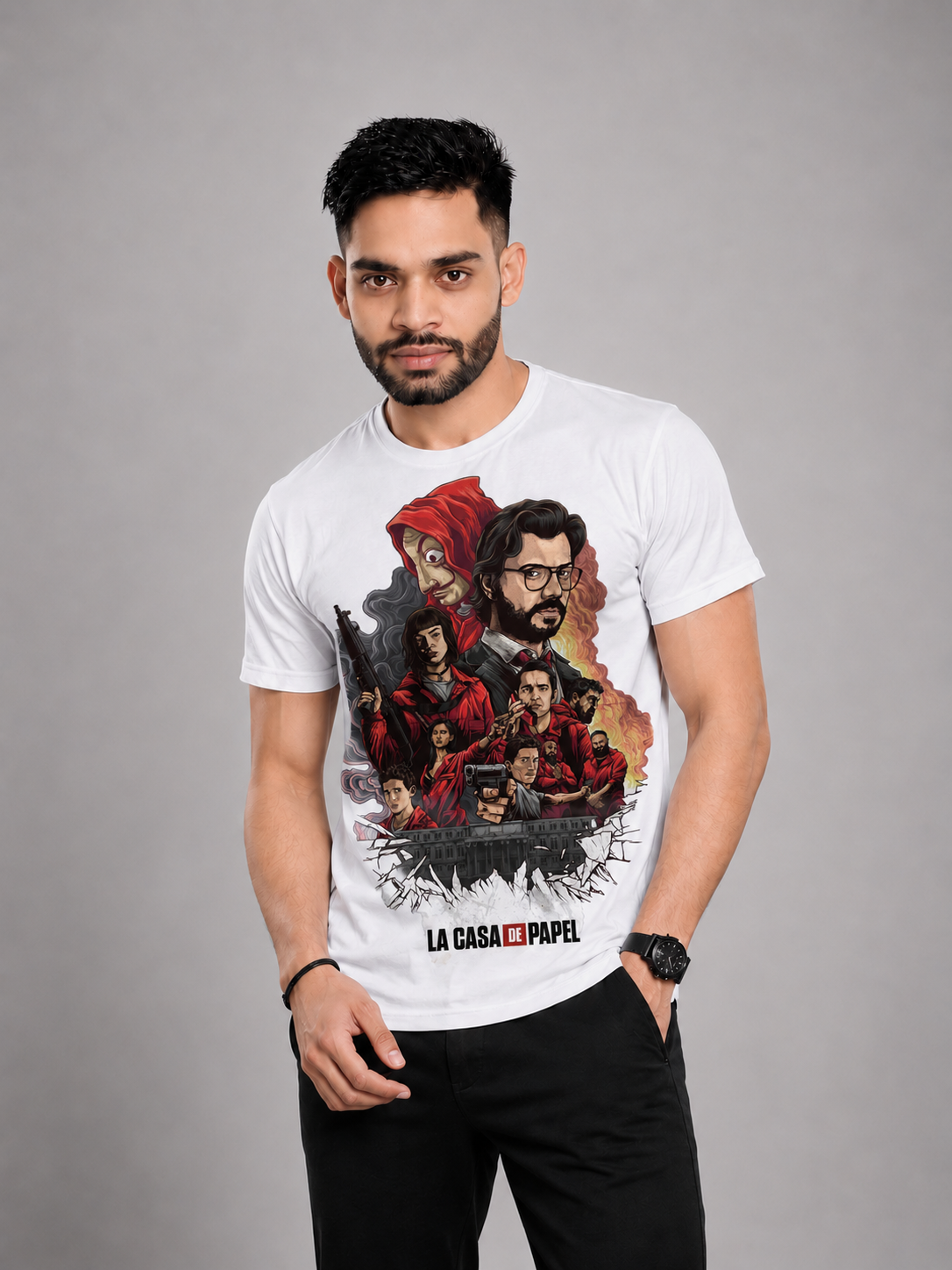 La Casa De Papel Money Heist tees