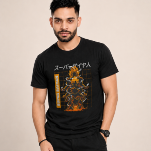 Anime Black T Shirt