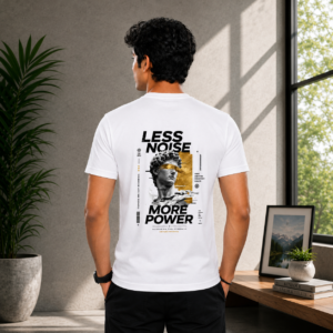 Less Noise More Power – Premium Graphic